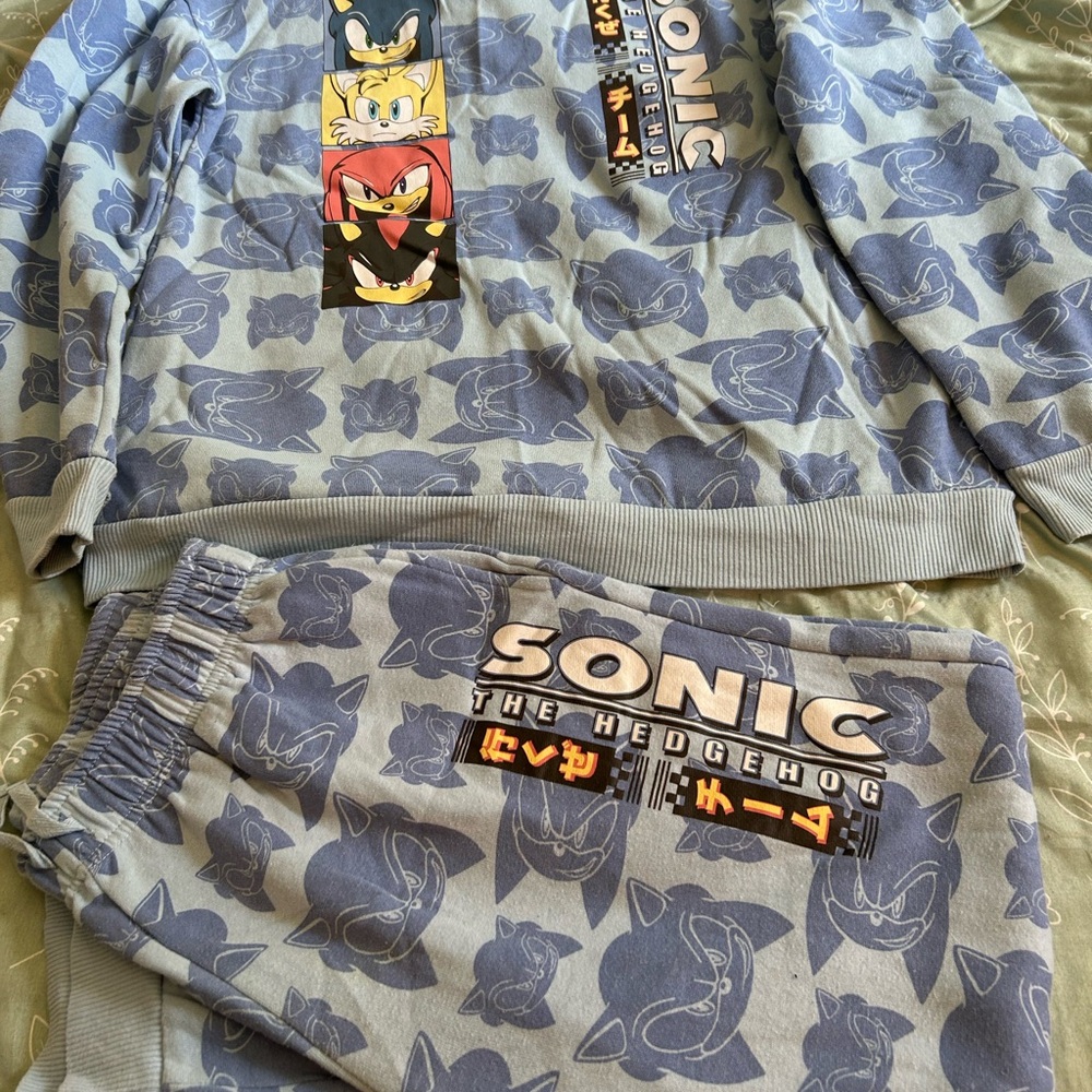 Sonic the Hedgehog Sweatsuit Set